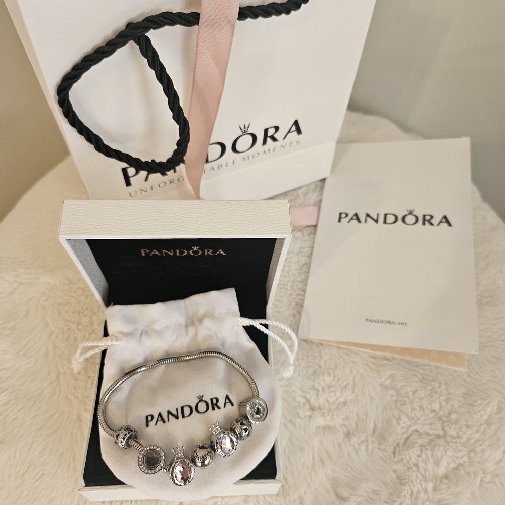 Pandora Silver Charm Bracelet
